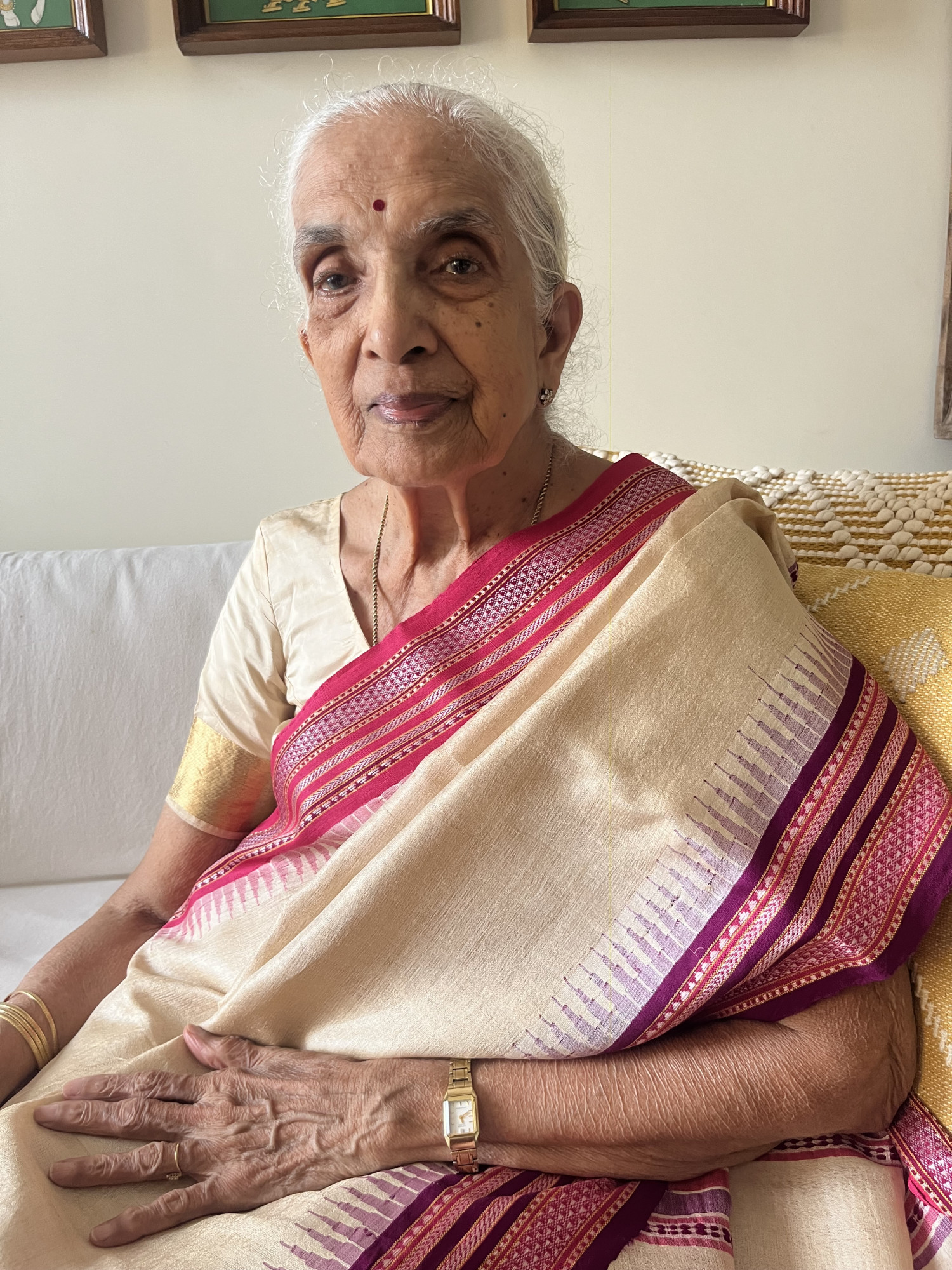 Vidarbha Tussar handloom saree