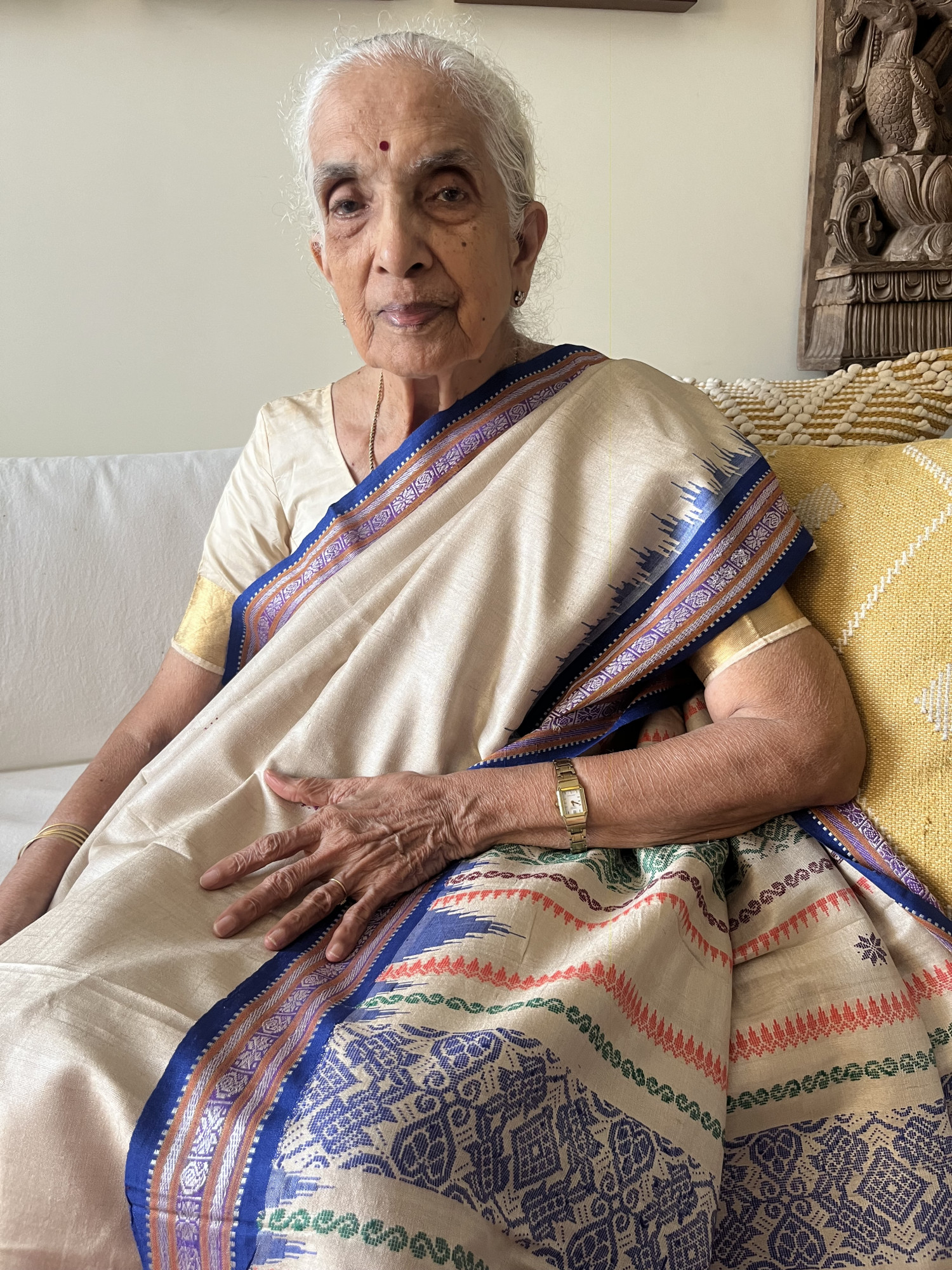 Vidarbha Tussar handloom saree