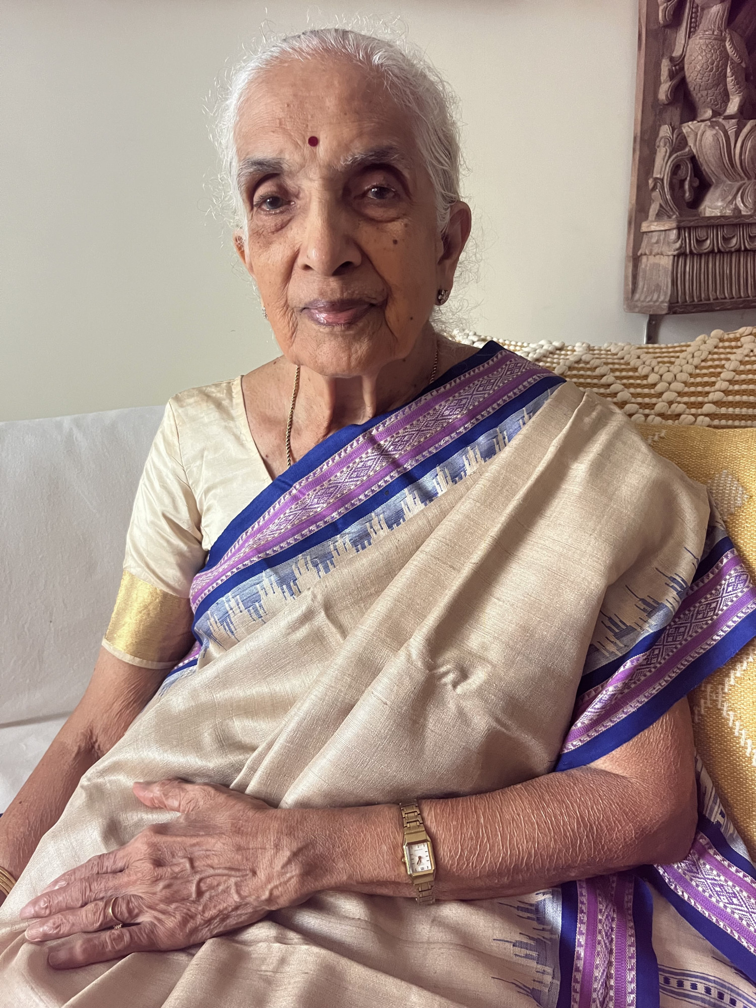 Vidarbha Tussar handloom saree