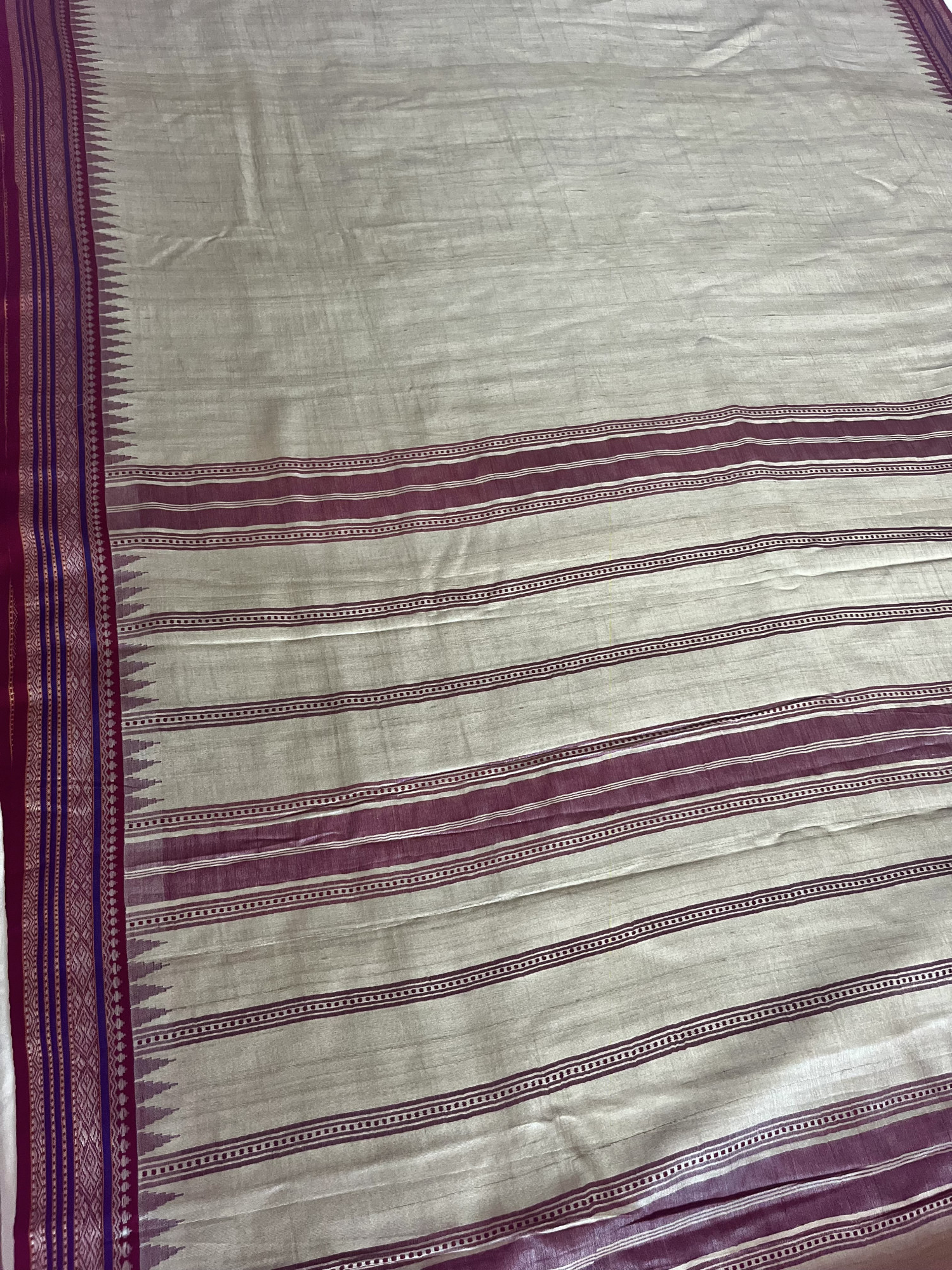 Vidarbha Tussar handloom saree