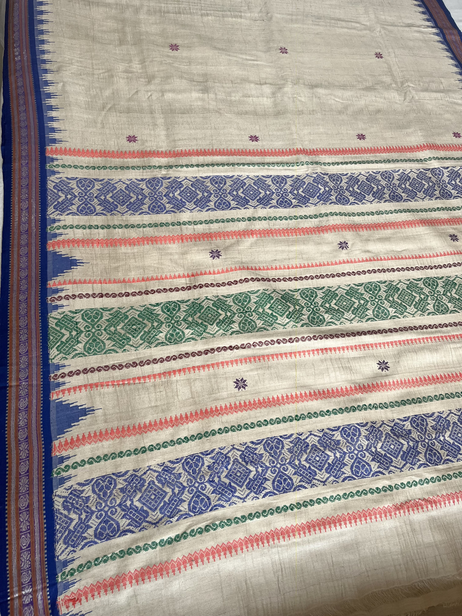 Vidarbha Tussar handloom saree