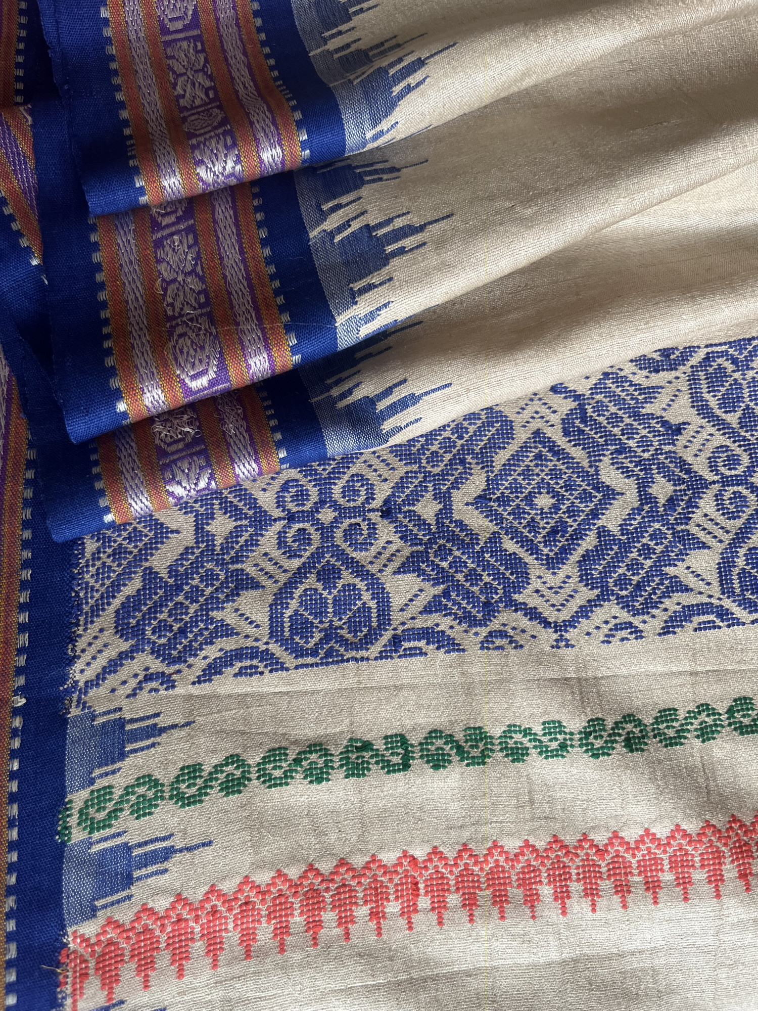 Vidarbha Tussar handloom saree