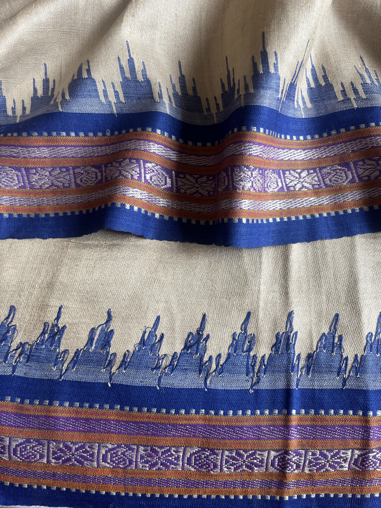 Vidarbha Tussar handloom saree