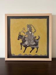 Mata-ni-Pachedi painting Meldi Mata