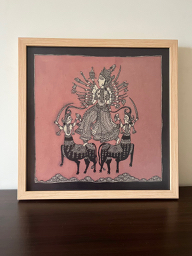 Mata-ni-Pachedi painting Vishat Mata