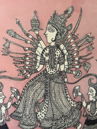Mata-ni-Pachedi painting Vishat Mata