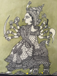 Mata-ni-Pachedi painting Jogni Mata