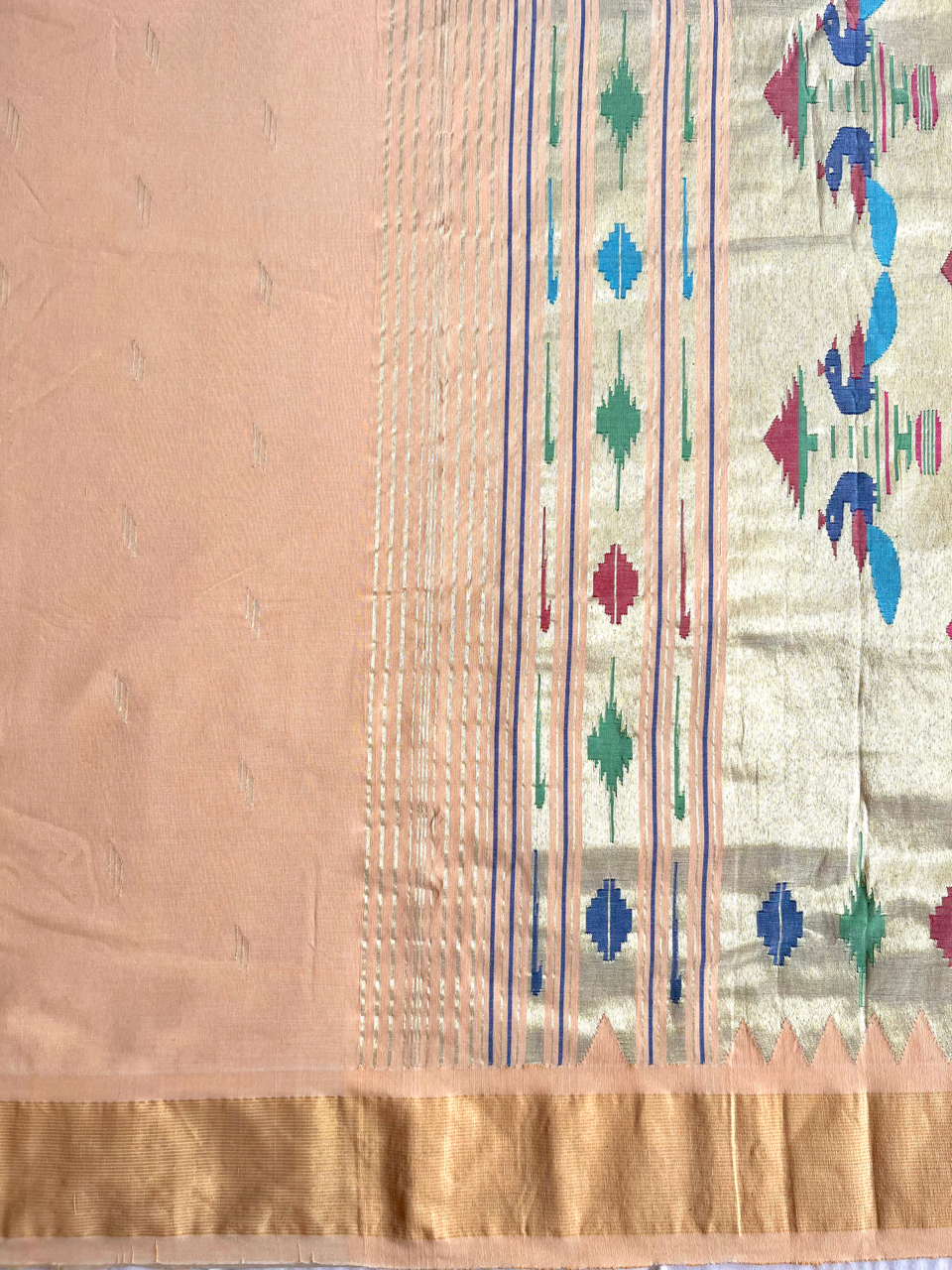 Paithani cotton handloom saree