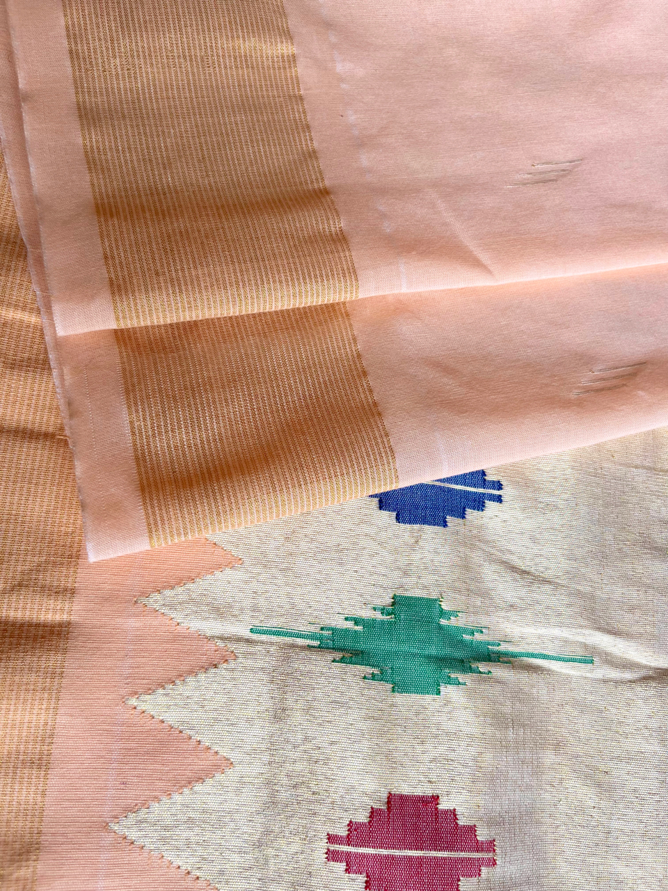 Paithani cotton handloom saree