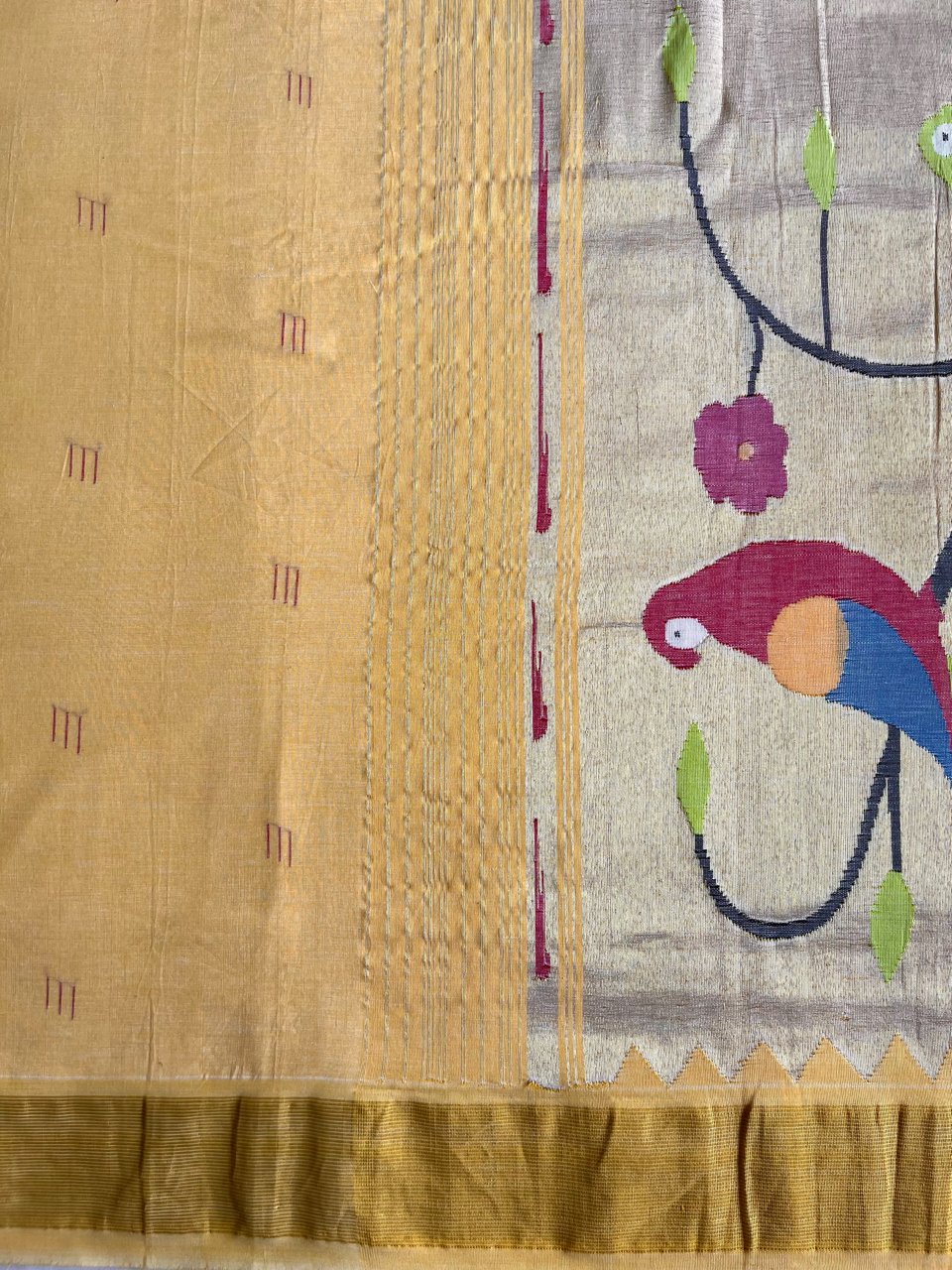 Paithani cotton handloom saree