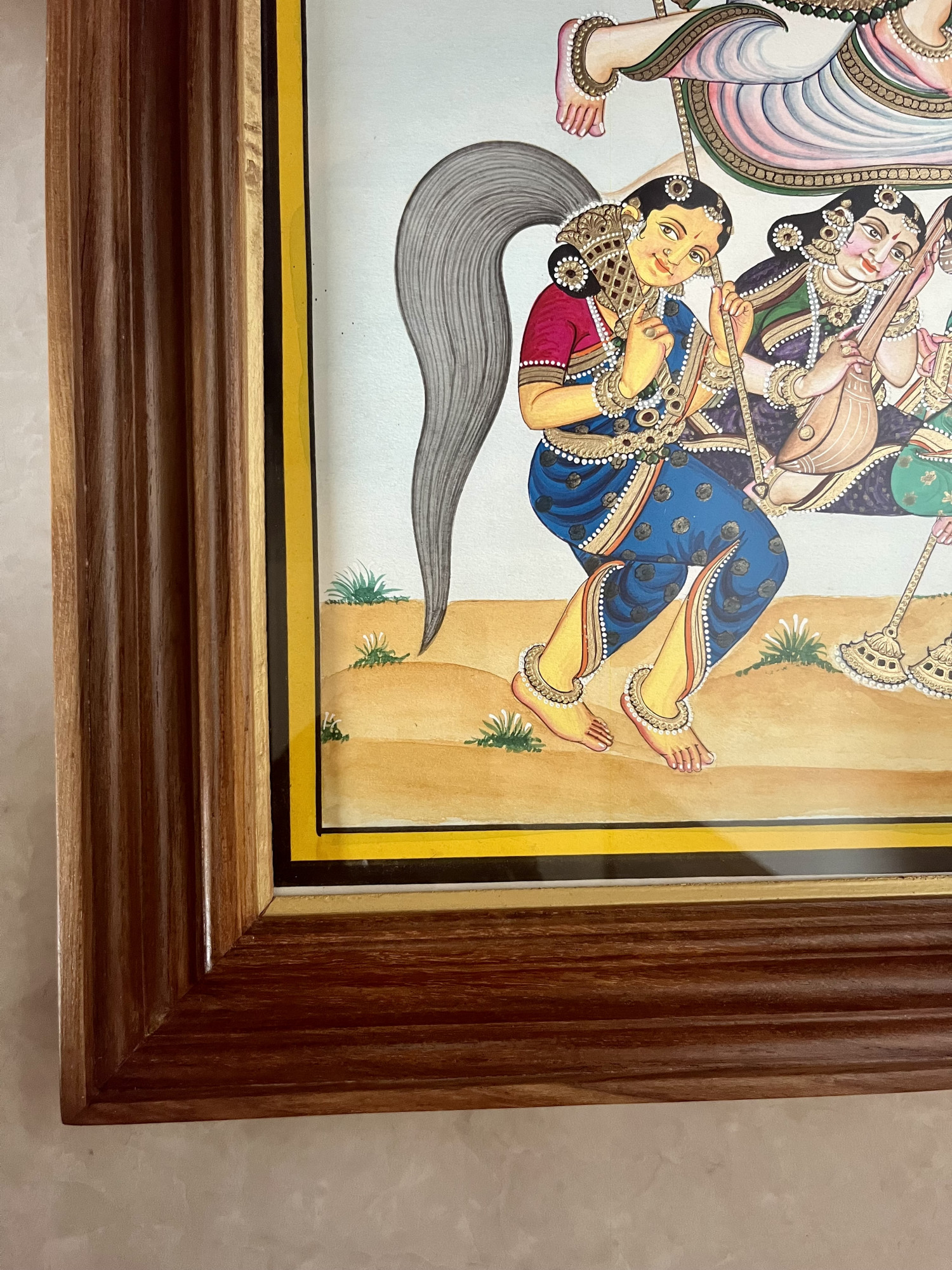 Mysuru Manmath painting Rati and Manmath set