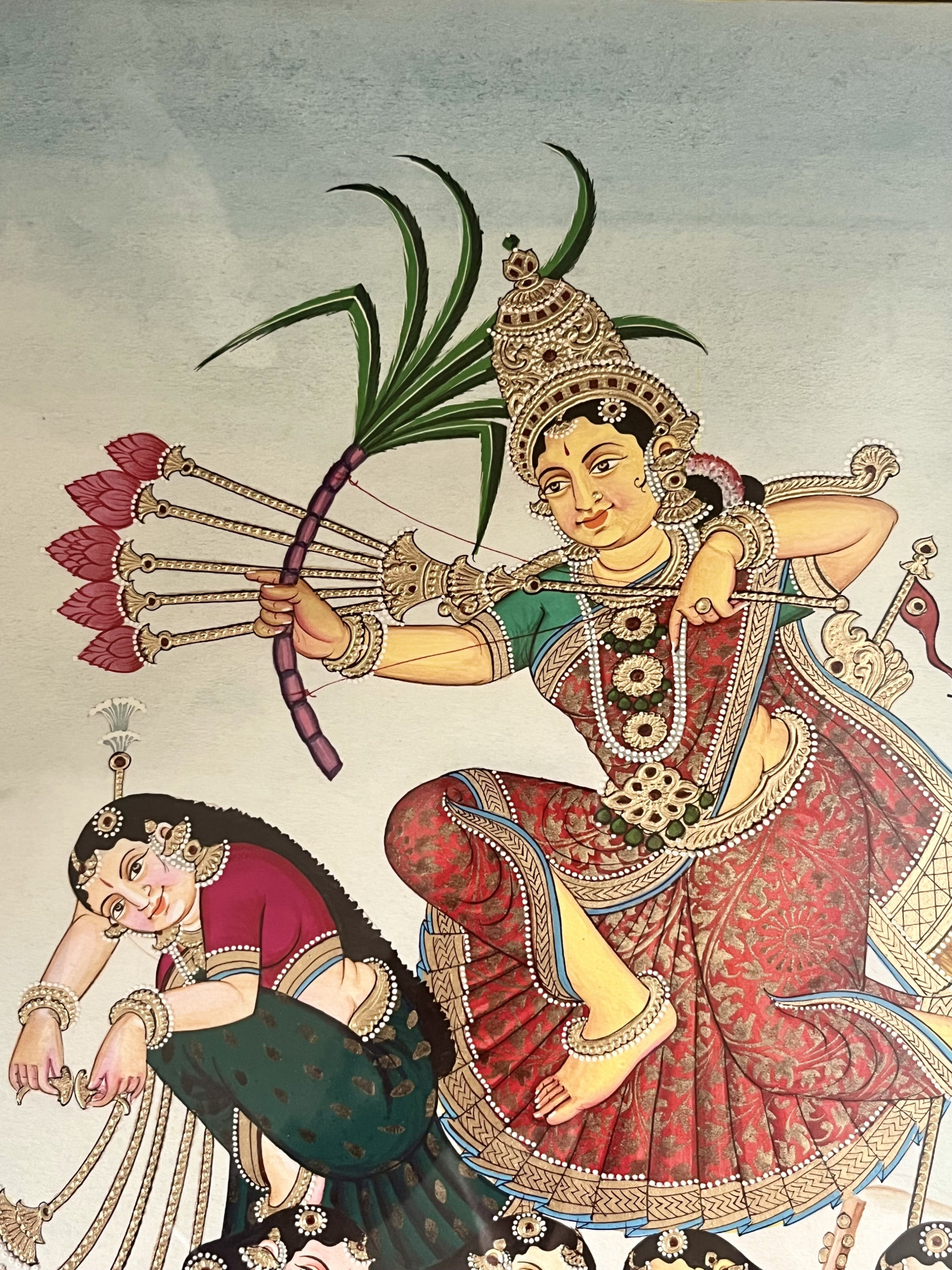 Mysuru Rati painting Rati and Manmath set