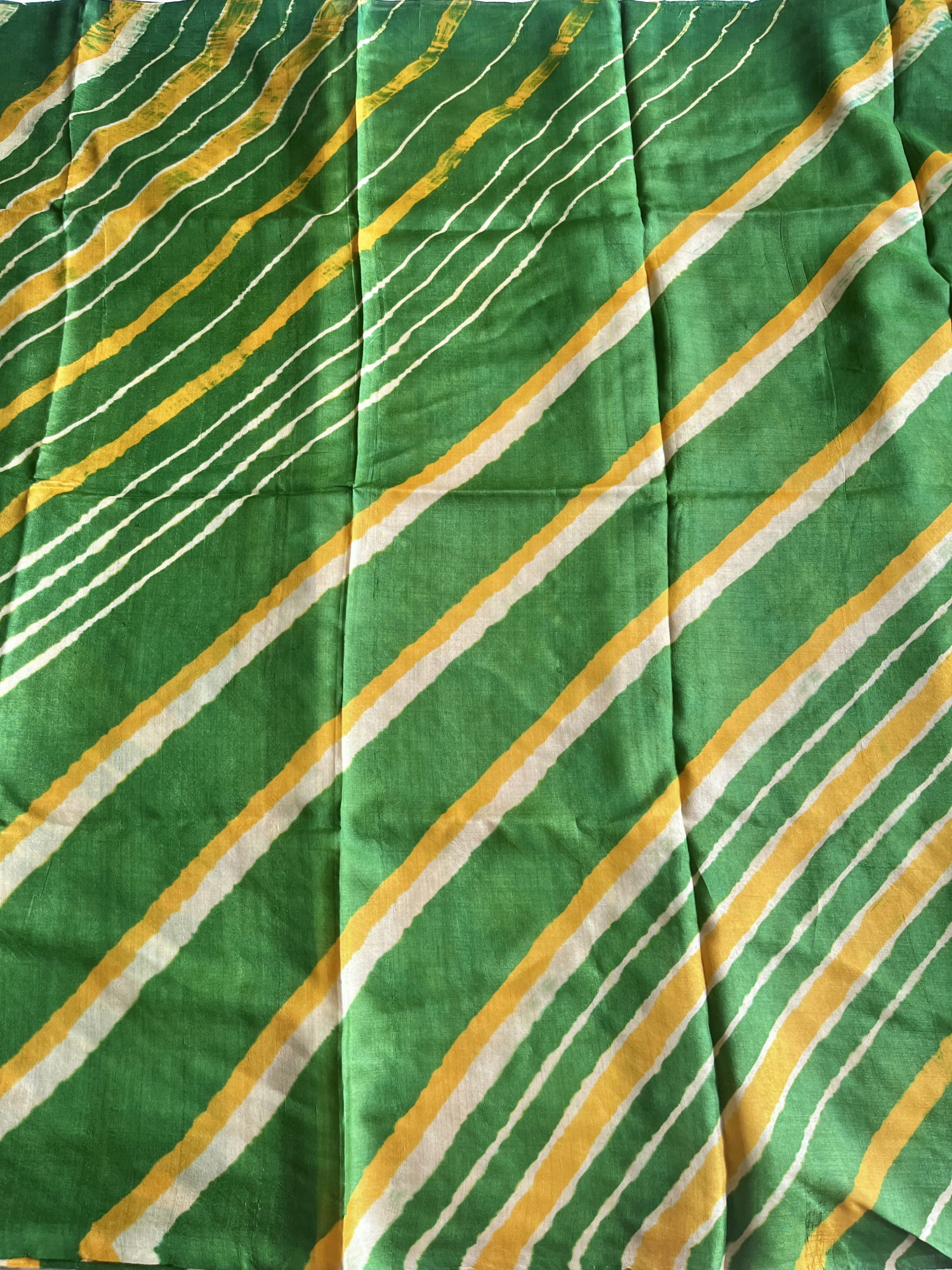 Leheriya Tussar silk saree