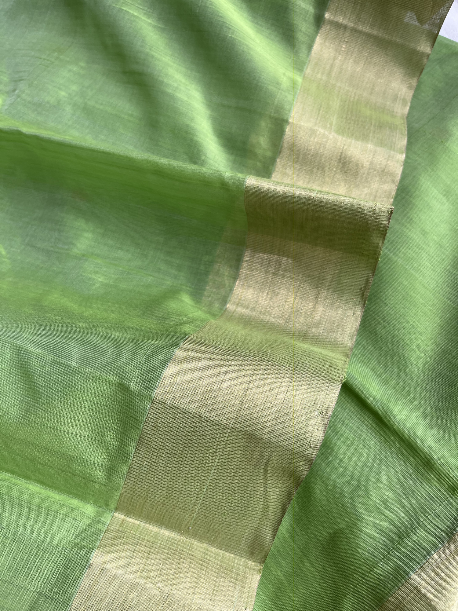Chanderi cotton-silk handloom saree