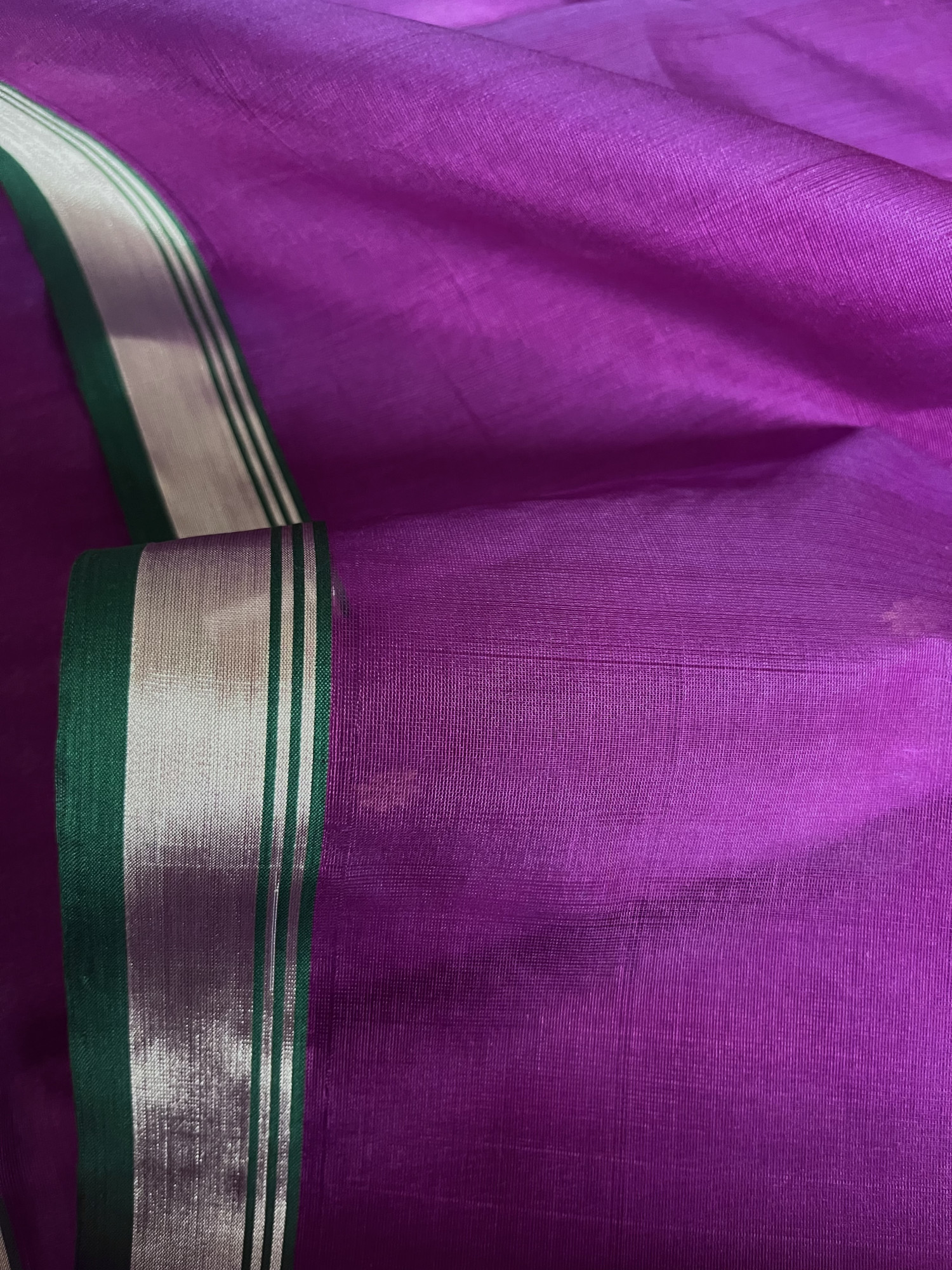 Chanderi organza handloom saree