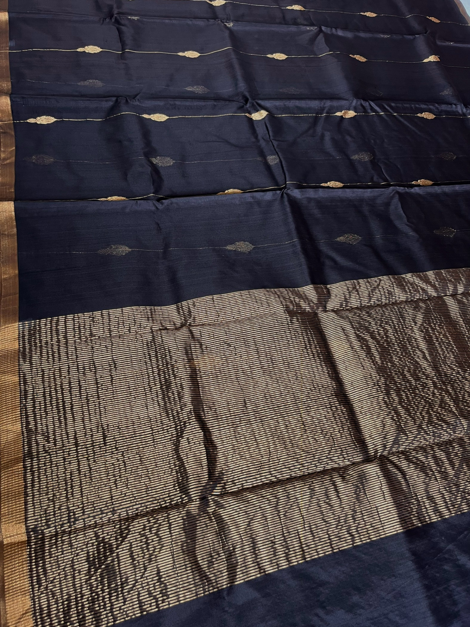 Chanderi organza handloom saree