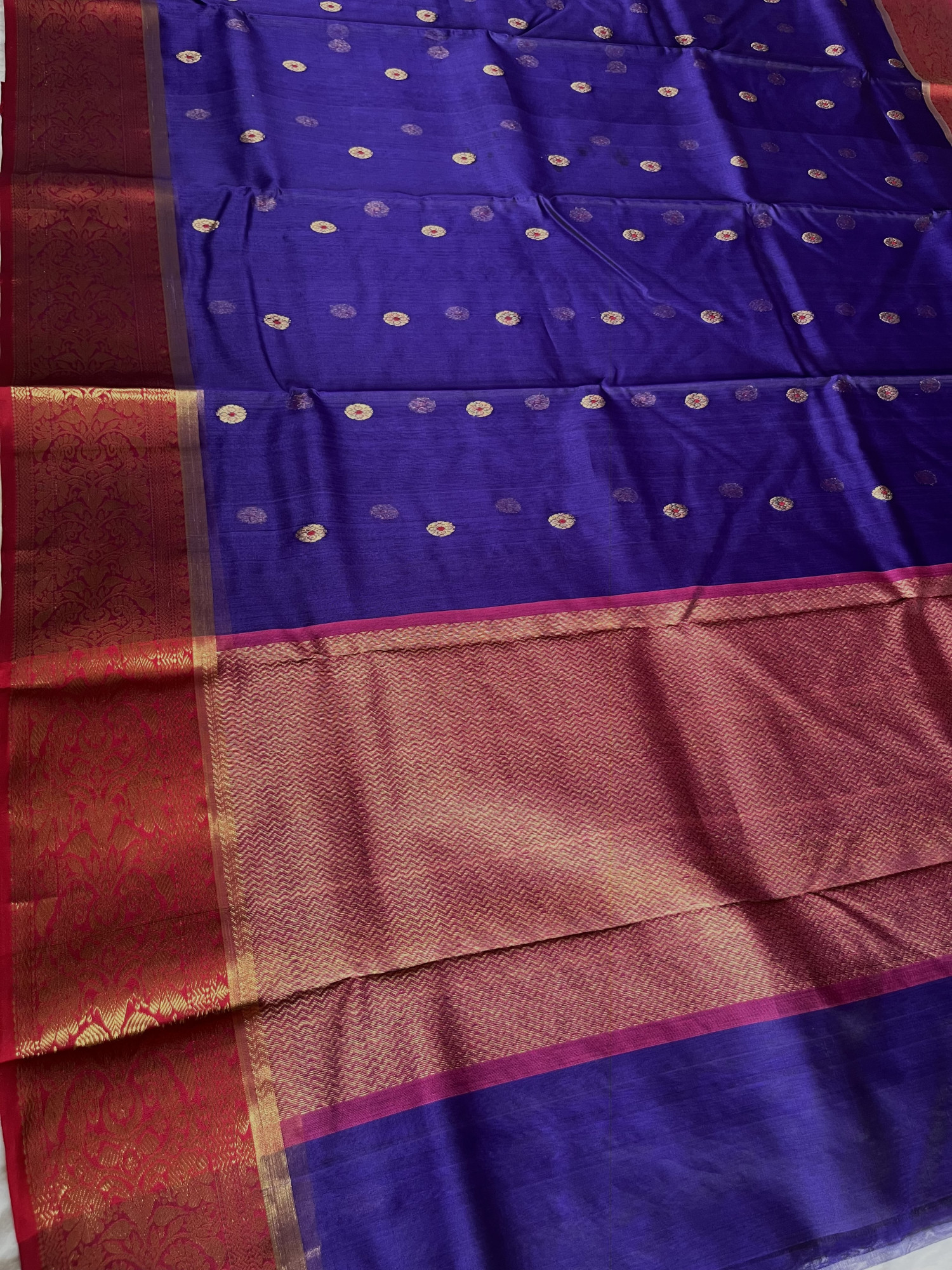 Chanderi organza handloom saree
