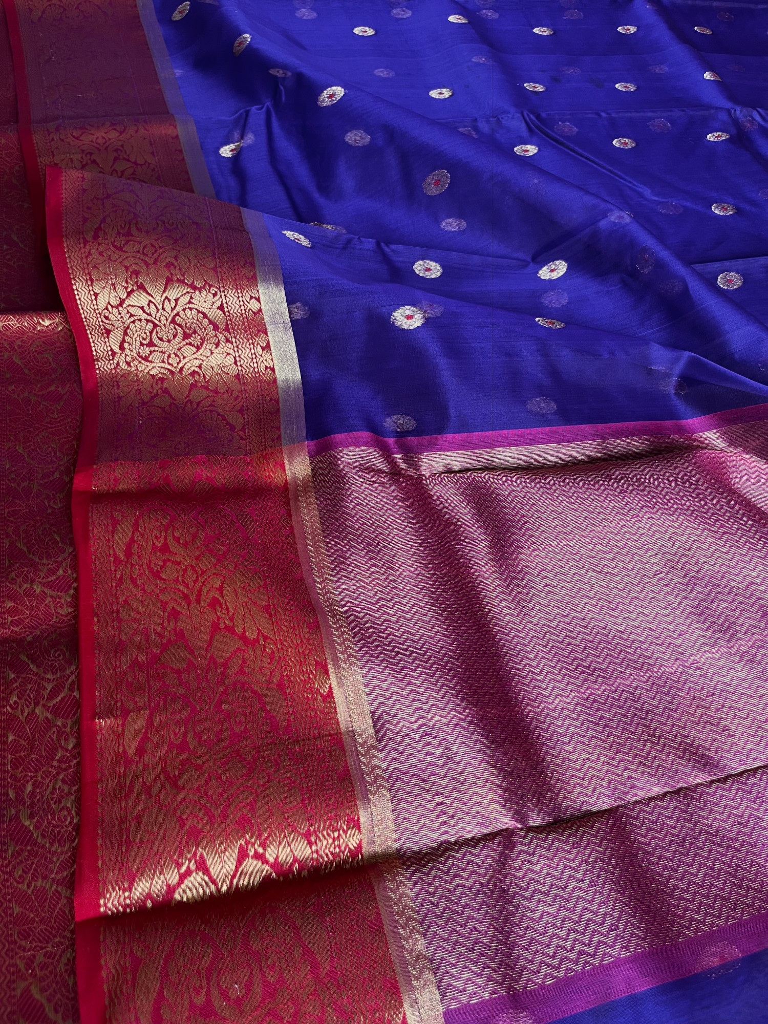 Chanderi organza handloom saree
