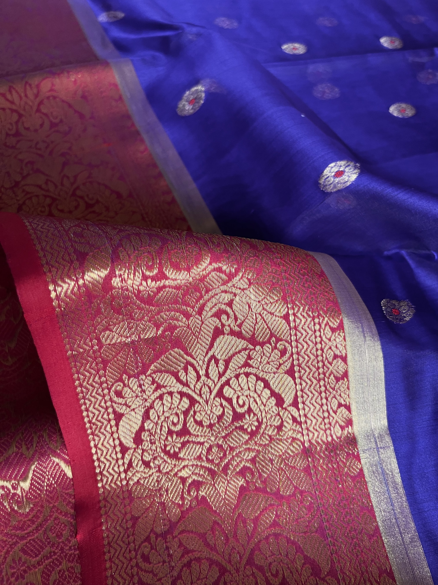 Chanderi organza handloom saree