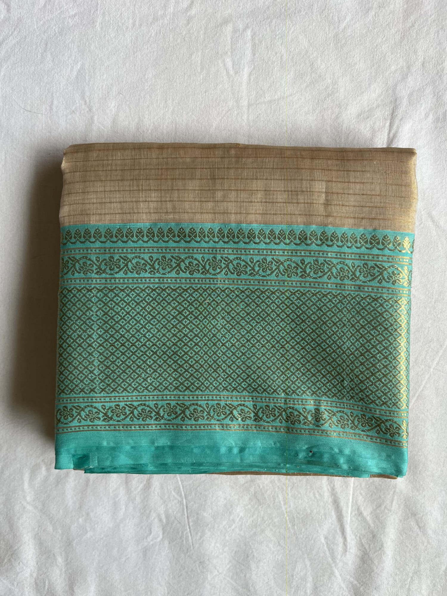 Chanderi Katan silk tissue handloom saree