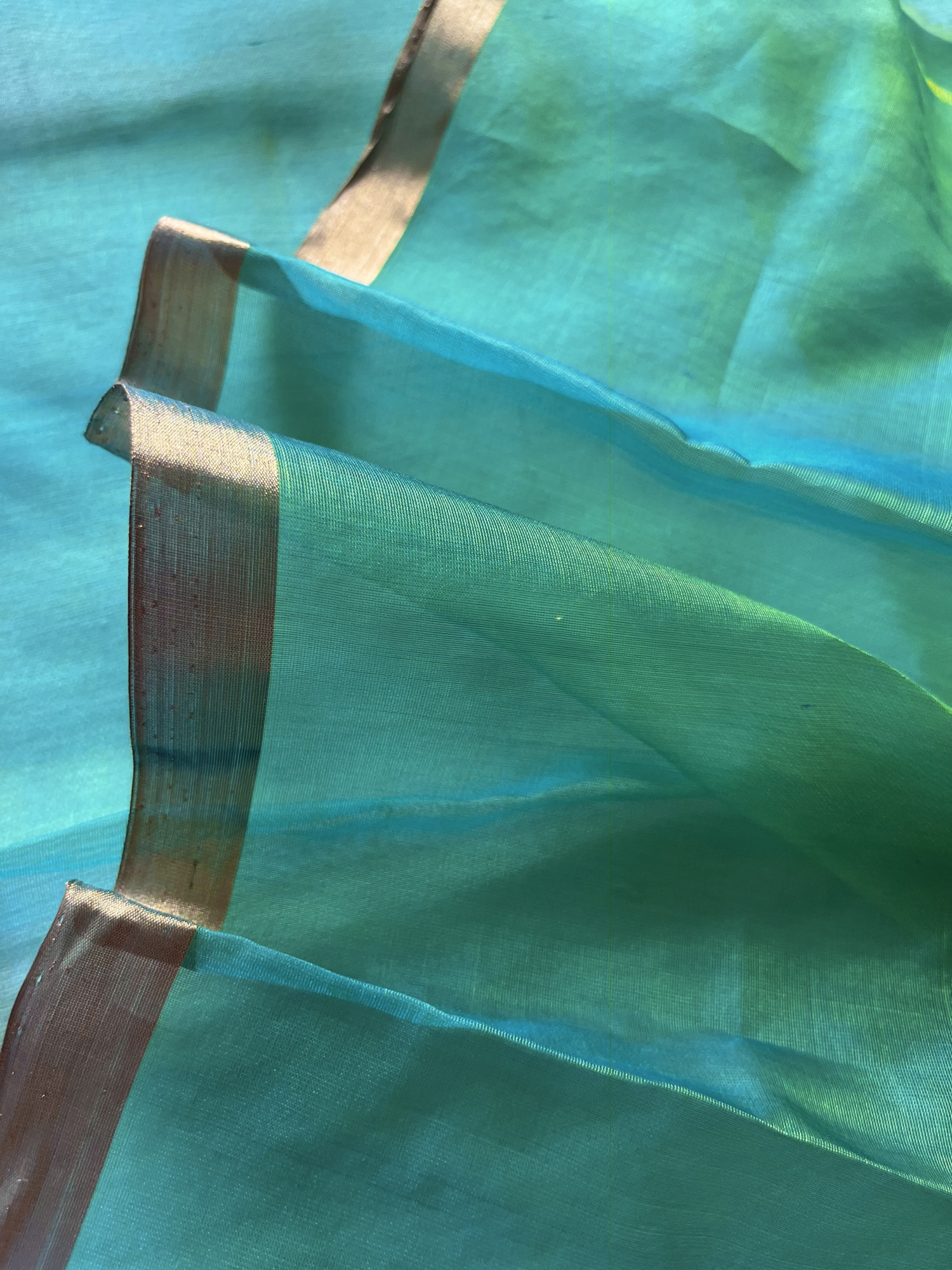 Chanderi organza handloom saree