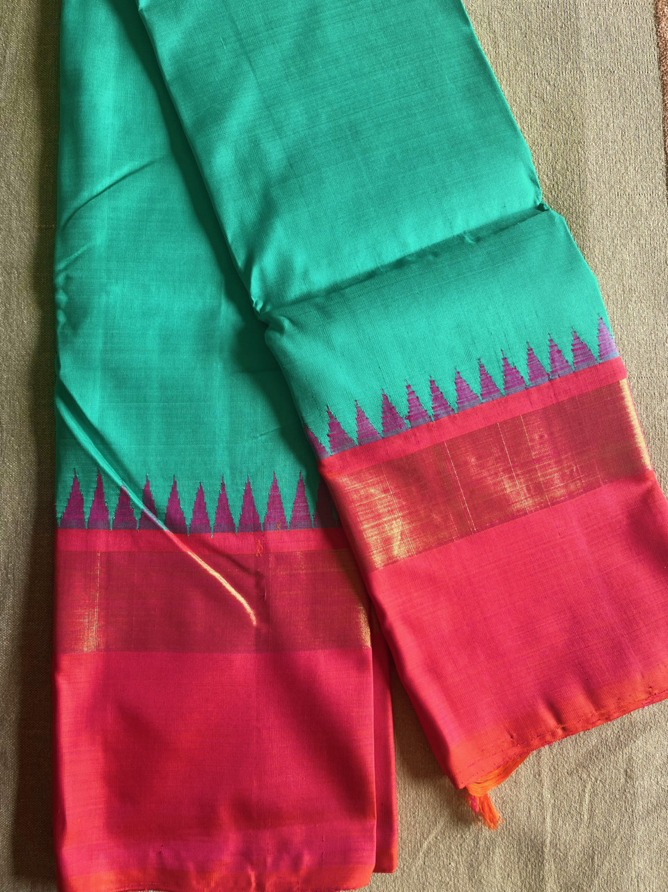 Kanjivaram silk handloom saree