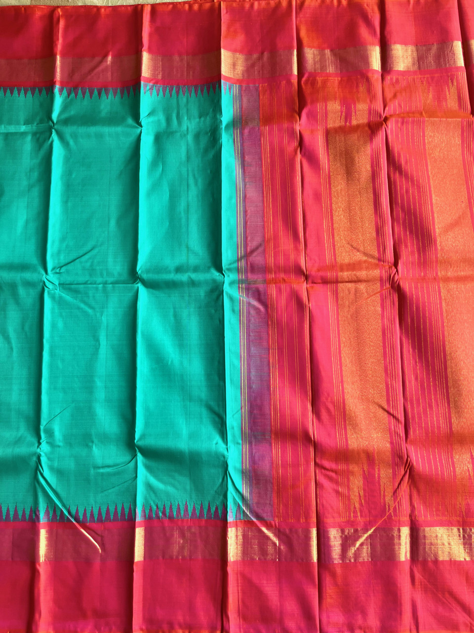 Kanjivaram silk handloom saree