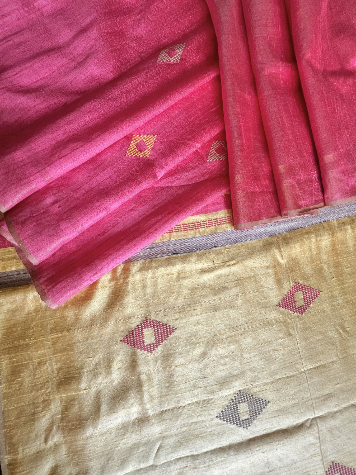 Bhagalpur silk handloom saree
