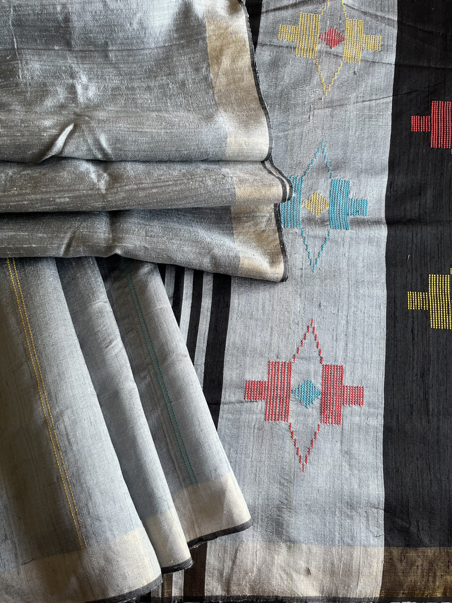 Bhagalpur silk handloom saree