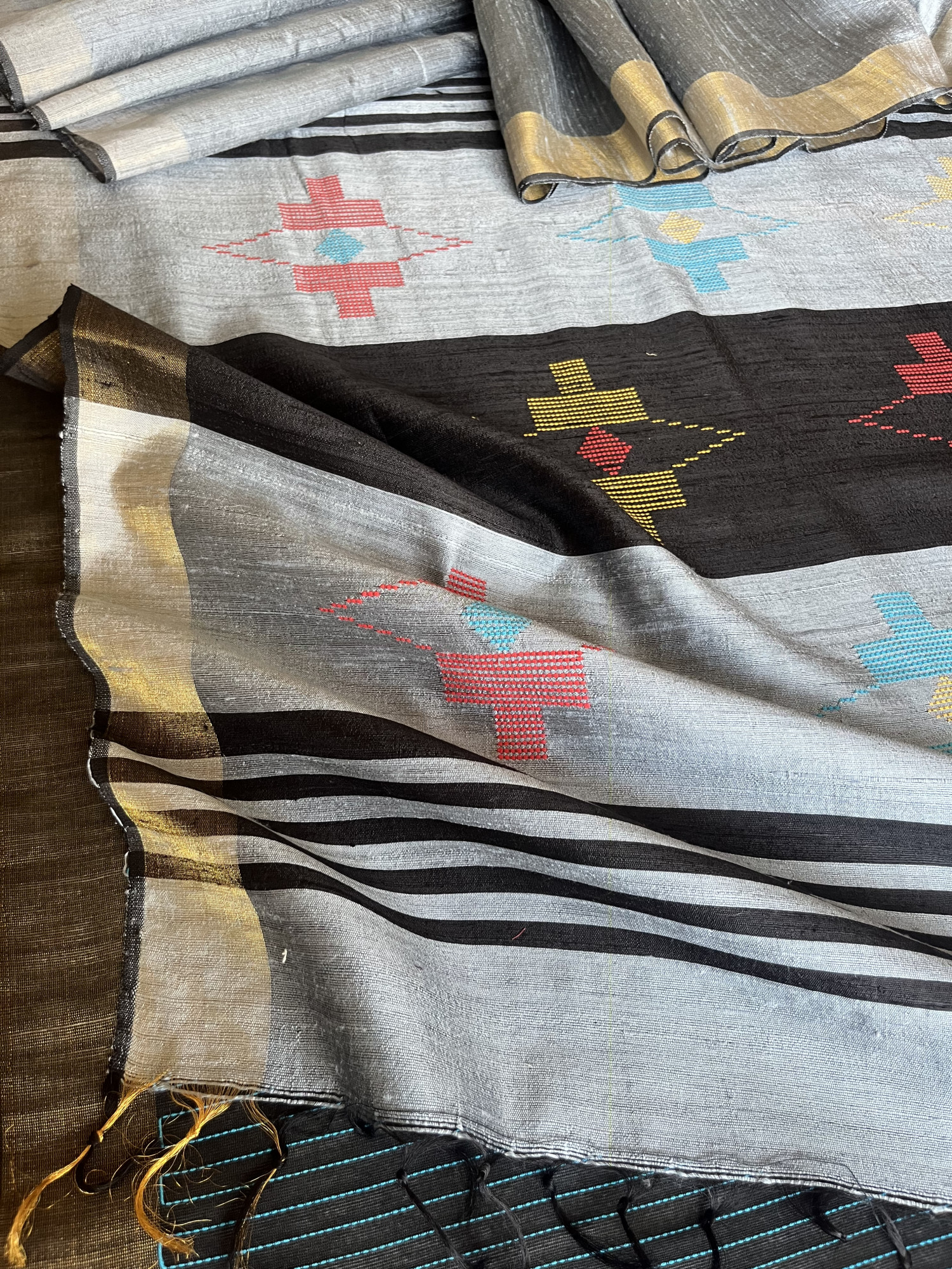 Bhagalpur silk handloom saree