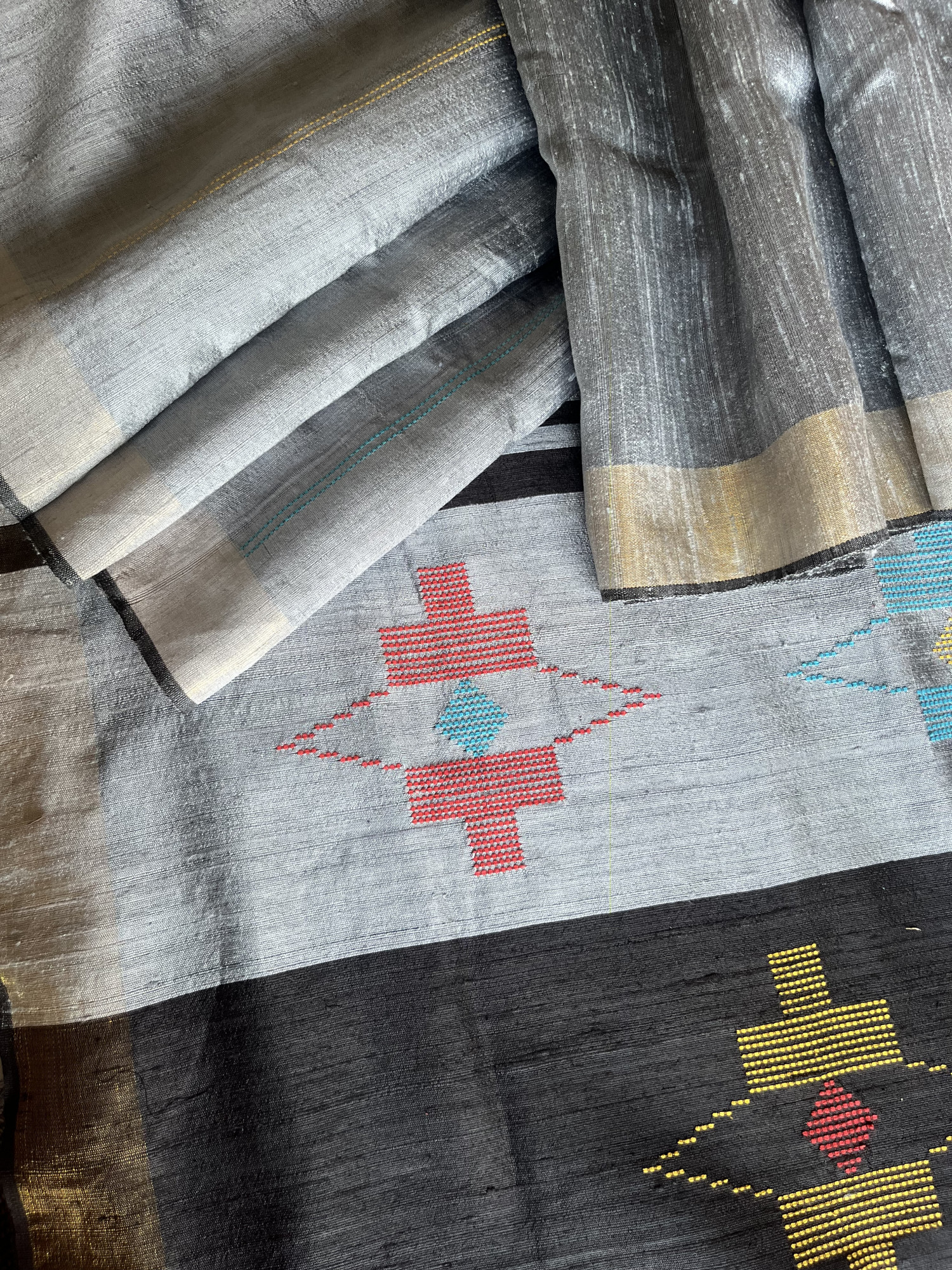 Bhagalpur silk handloom saree