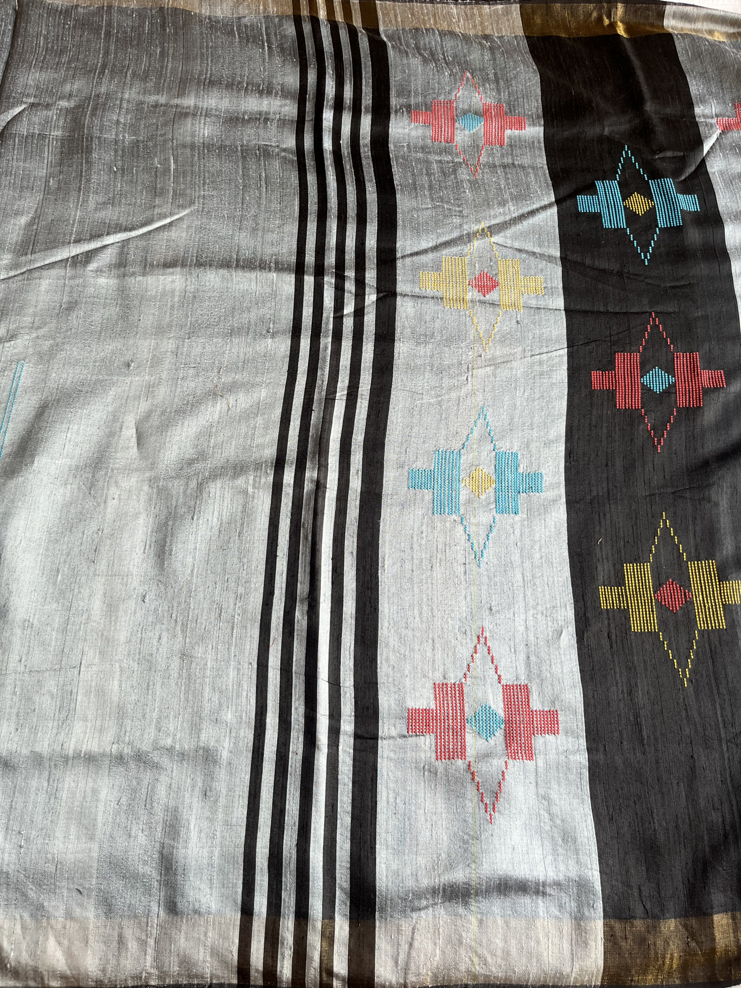 Bhagalpur silk handloom saree