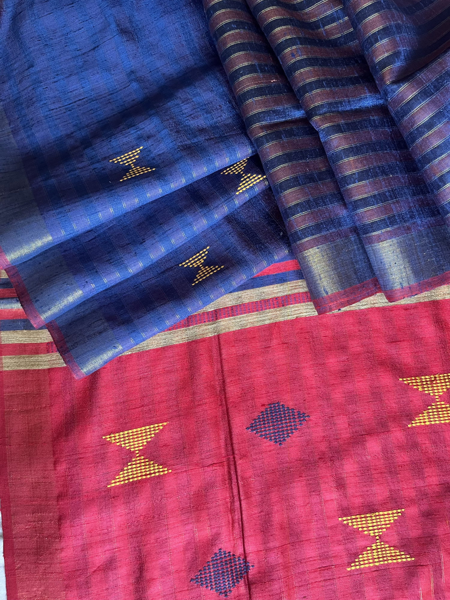 Bhagalpur silk handloom saree