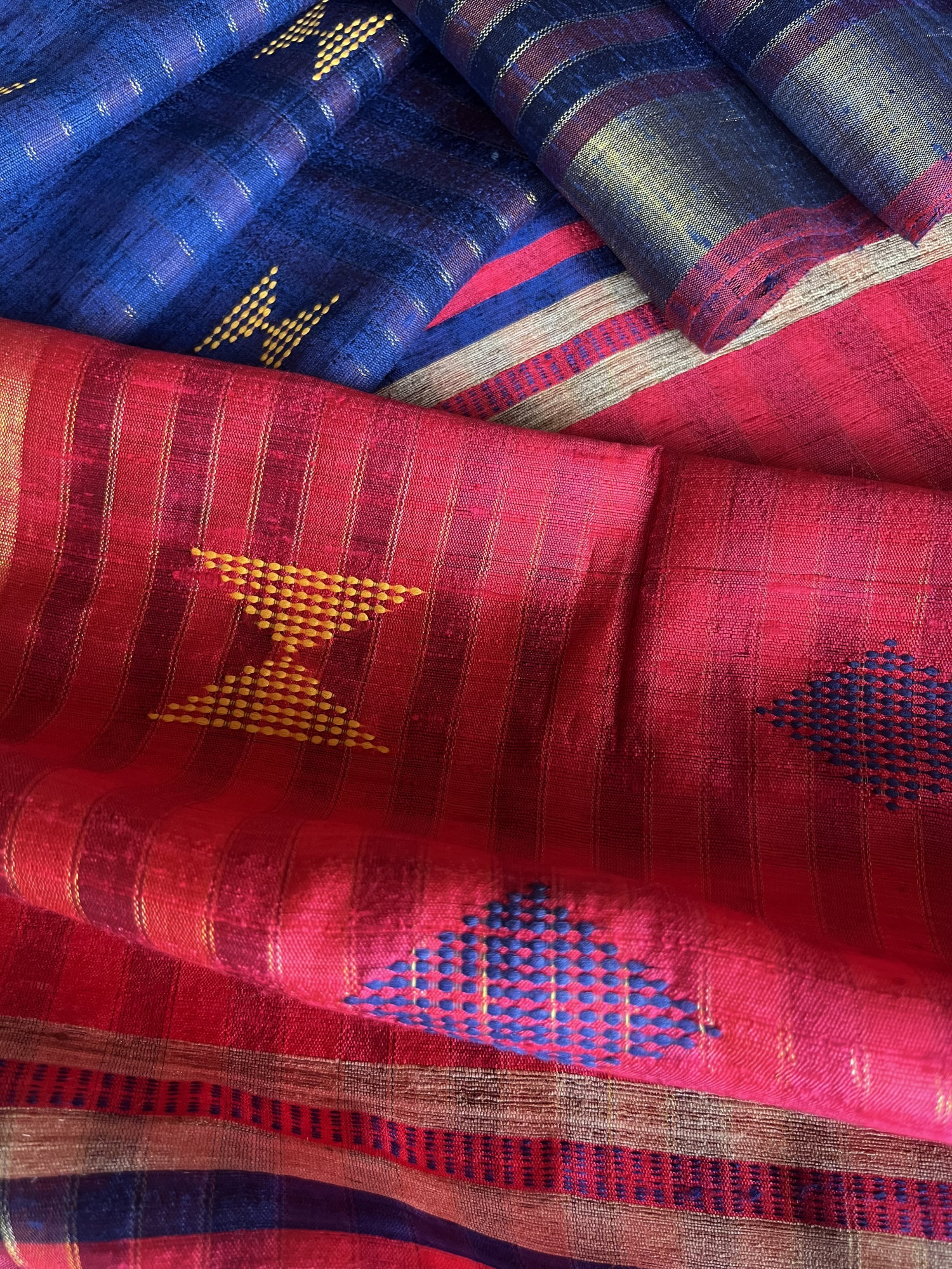 Bhagalpur silk handloom saree