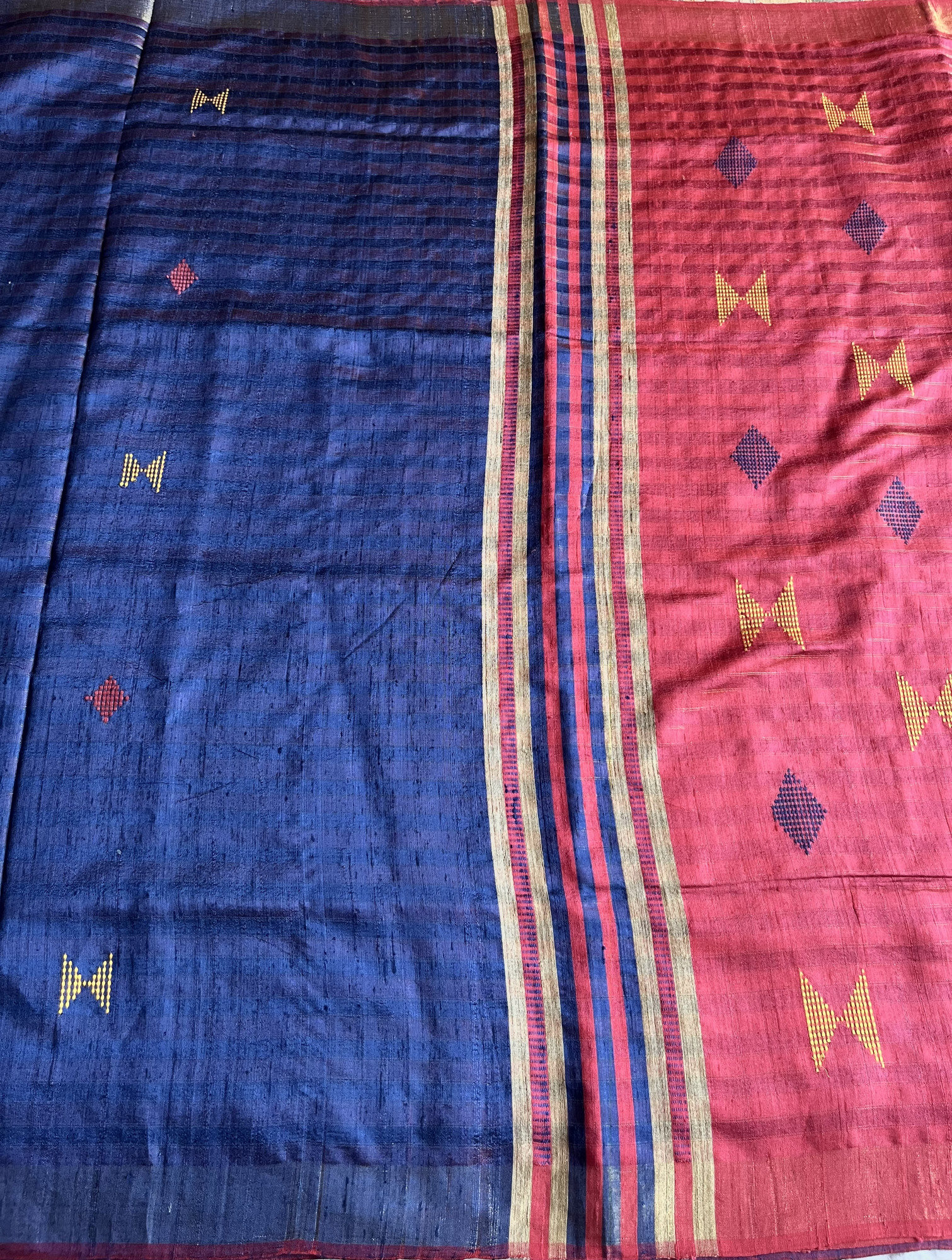Bhagalpur silk handloom saree