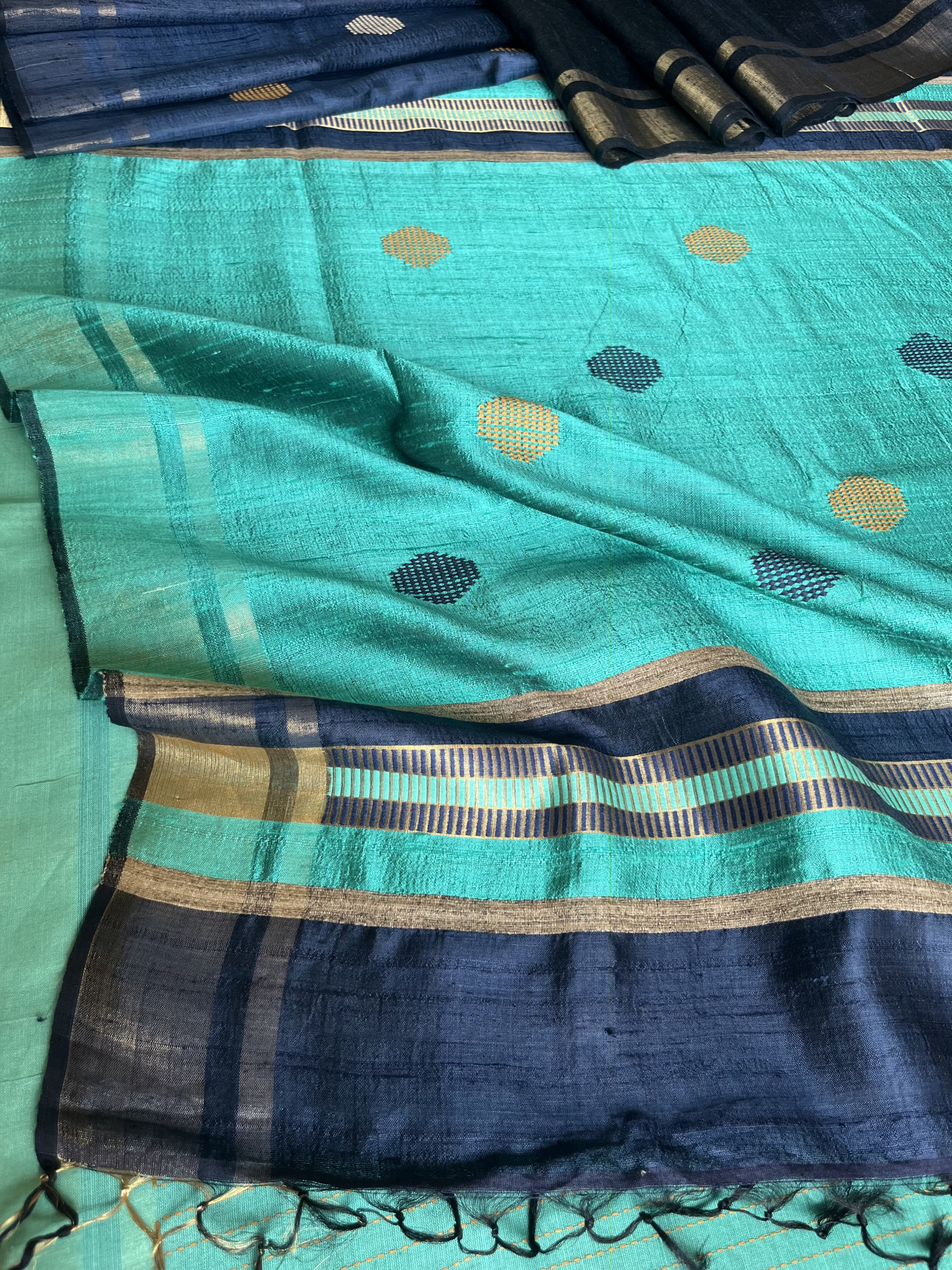 Bhagalpur silk handloom saree