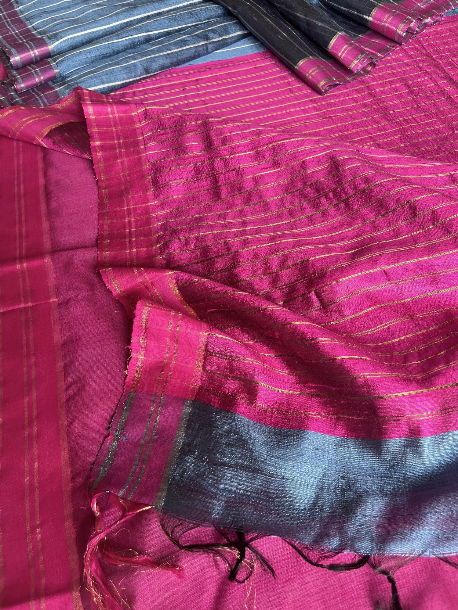 Bhagalpur silk handloom saree