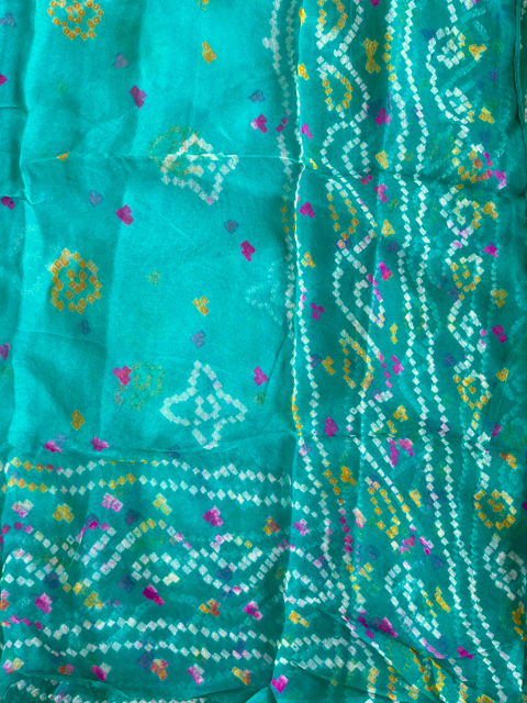 Bandhani georgette dupatta