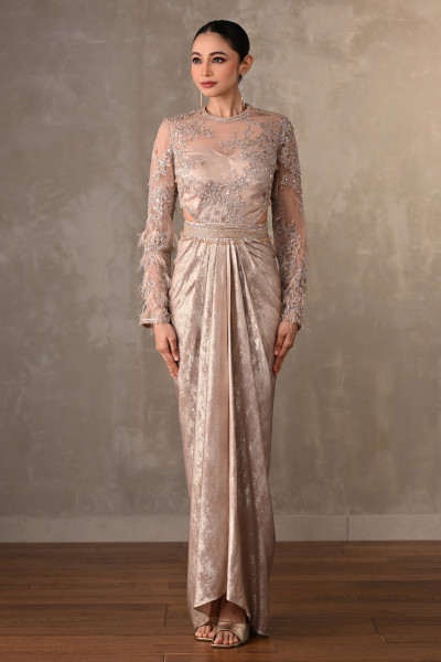 Moonlit Aurelia Embellished Gown