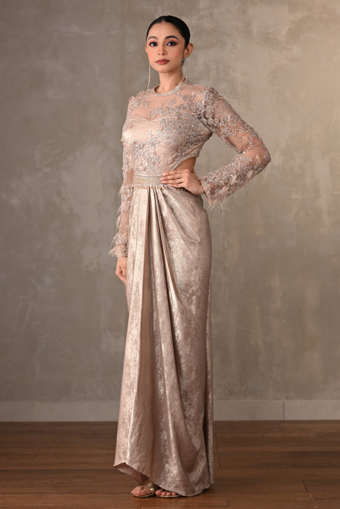 Moonlit Aurelia Embellished Gown