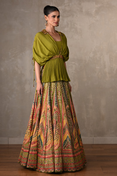 Mehendi Muse Lehenga Set