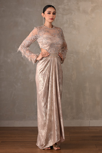 Moonlit Aurelia Embellished Gown