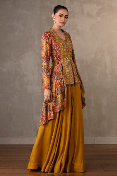 Floral Tapestry Embroidered Co-Ord Set