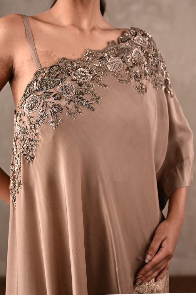 Moondust Brocade Kaftan Set