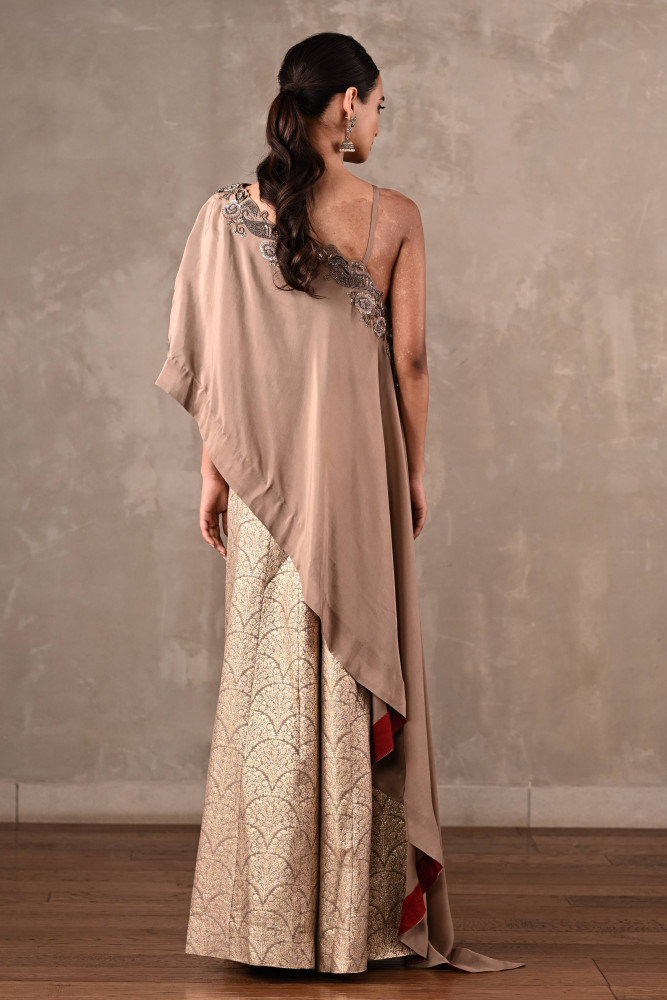 Moondust Brocade Kaftan Set