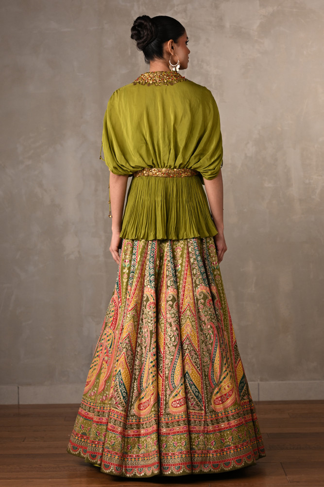 Mehendi Muse Lehenga Set