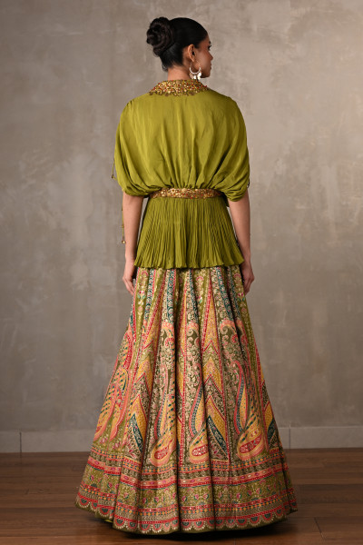 Mehendi Muse Lehenga Set