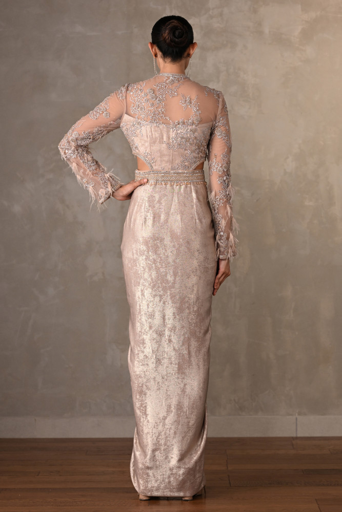 Moonlit Aurelia Embellished Gown