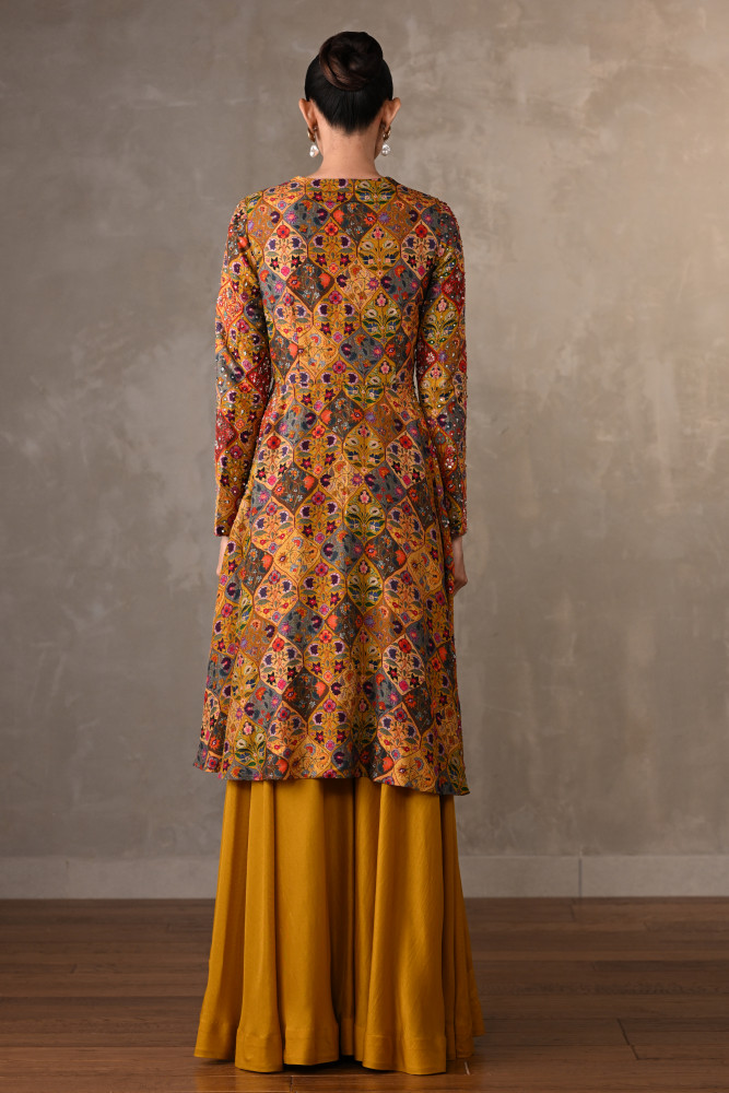 Floral Tapestry Embroidered Co-Ord Set