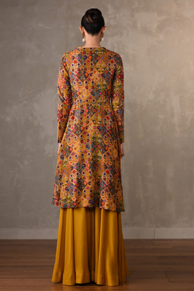 Floral Tapestry Embroidered Co-Ord Set